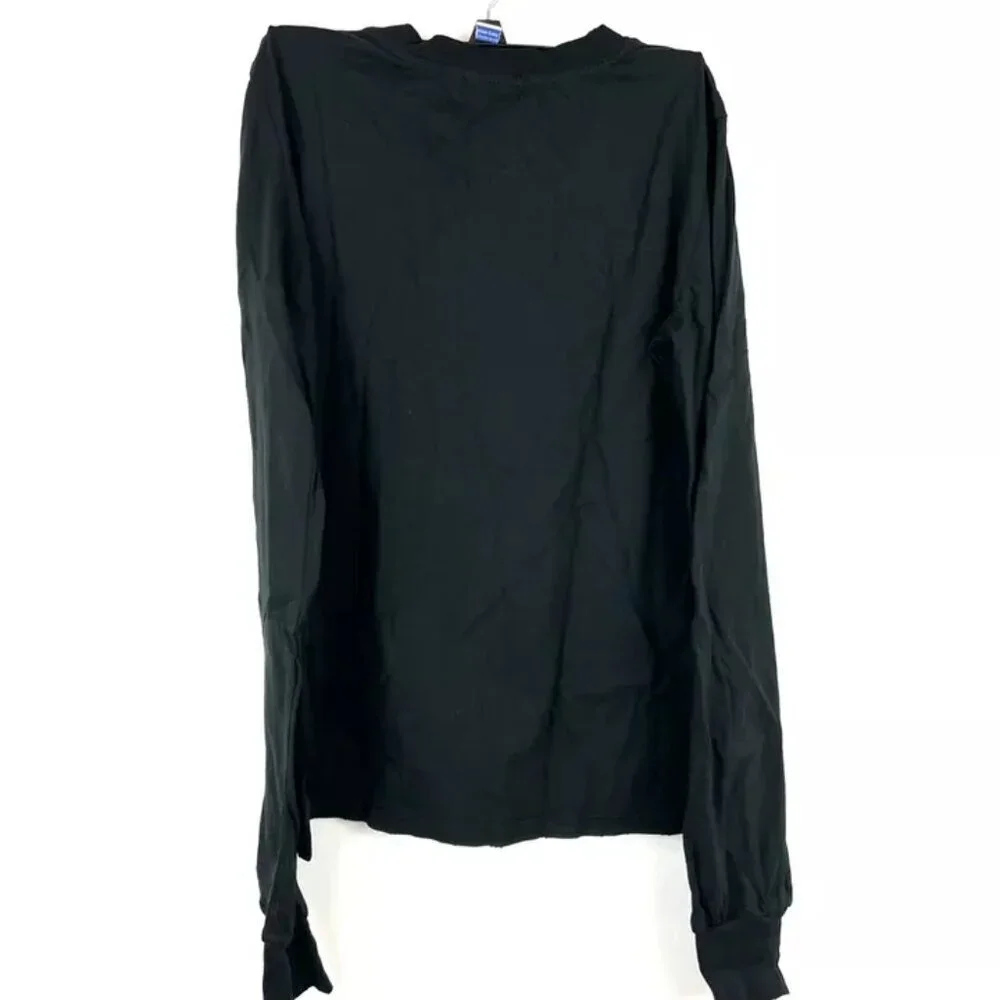 Philanthropy Womens Bambina Long Sleeve Black Small